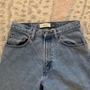 gap mid rise classic jean